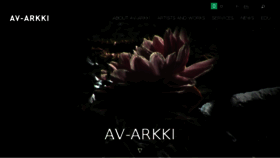 What Av-arkki.fi website looked like in 2017 (6 years ago)