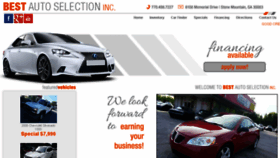 What Autoselectioninc.net website looked like in 2017 (6 years ago)