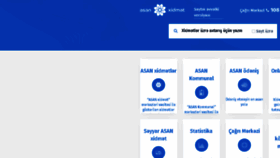 What Asan.az website looked like in 2017 (6 years ago)