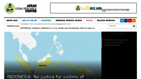 What Alrc.asia website looked like in 2017 (6 years ago)