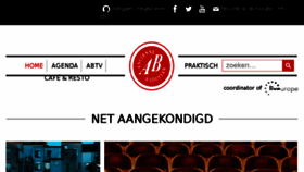 What Abconcerts.be website looked like in 2017 (6 years ago)