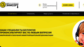 What Anysert.ru website looked like in 2017 (6 years ago)