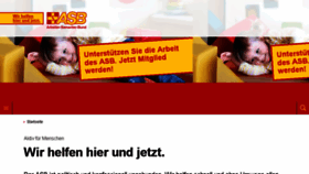 What Asb.de website looked like in 2017 (6 years ago)