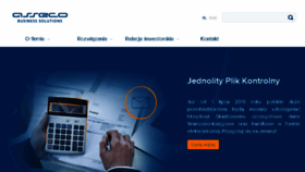 What Assecobs.pl website looked like in 2017 (8 years ago)