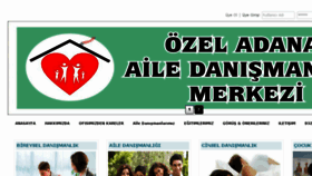 What Adanaailedanismanligi.com website looked like in 2017 (6 years ago)