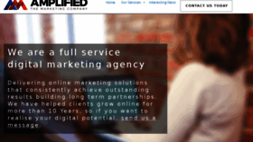 What Amplifiedmarketing.co.za website looked like in 2017 (6 years ago)