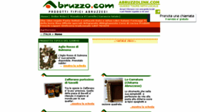 What Abruzzo.com website looked like in 2017 (6 years ago)