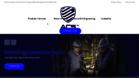 What Acsengineering.com website looked like in 2017 (7 years ago)
