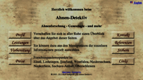 What Ahnen-detektiv.de website looked like in 2017 (6 years ago)