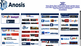 What Anosis.gr website looked like in 2017 (6 years ago)