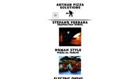 What Artisanpizzasolutions.com website looked like in 2017 (6 years ago)