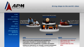 What Apmc.com website looked like in 2017 (6 years ago)