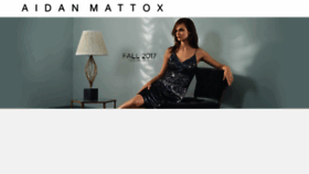 What Aidanmattox.com website looked like in 2017 (6 years ago)