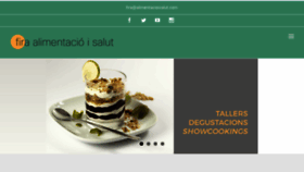 What Alimentacioisalut.com website looked like in 2017 (6 years ago)