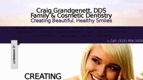 What Amesfamilydentist.com website looked like in 2017 (6 years ago)