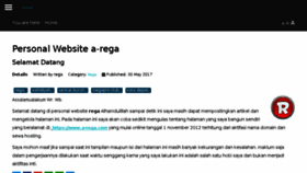What A-rega.com website looked like in 2017 (6 years ago)