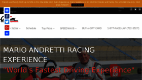 What Andrettiracing.com website looked like in 2017 (6 years ago)