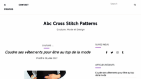 What Abc-cross-stitch-patterns.com website looked like in 2017 (6 years ago)