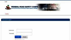 What Apers.frsc.gov.ng website looked like in 2017 (6 years ago)