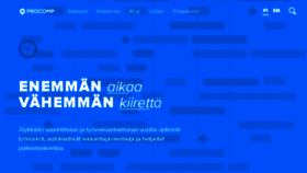 What Aikajana.fi website looked like in 2017 (6 years ago)