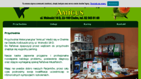 What Amicus-chelm.pl website looked like in 2017 (6 years ago)