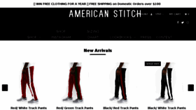 What Americanstitch.com website looked like in 2017 (6 years ago)