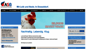 What Asg-bildungsforum.de website looked like in 2017 (6 years ago)