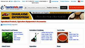 What Agriculture.exportersindia.com website looked like in 2017 (6 years ago)