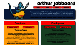 What Arthur-jobboard.eu website looked like in 2017 (6 years ago)