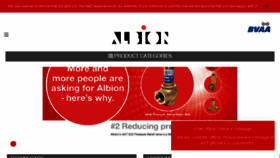What Albionvalvesuk.com website looked like in 2017 (6 years ago)
