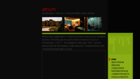What Atriumarchitects.in website looked like in 2017 (6 years ago)