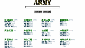 What Army.com.tw website looked like in 2017 (6 years ago)