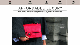 What Affordable-luxury.se website looked like in 2017 (6 years ago)