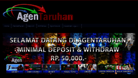 What Agentaruhan.com website looked like in 2017 (6 years ago)