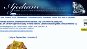What Ajediam.pl website looked like in 2017 (6 years ago)