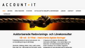 What Accountit.se website looked like in 2017 (6 years ago)