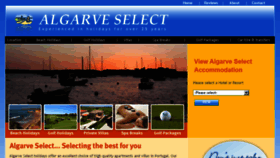 What Algarve-select.co.uk website looked like in 2017 (6 years ago)