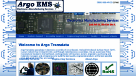 What Argotransdata.com website looked like in 2017 (6 years ago)
