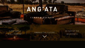 What Angatacamps.com website looked like in 2017 (6 years ago)
