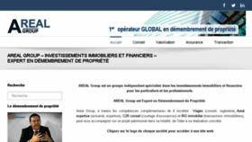 What Arealgroup.fr website looked like in 2017 (6 years ago)