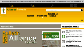 What Alliancepastorale.fr website looked like in 2017 (6 years ago)