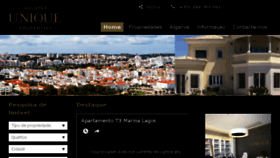What Algarveuniqueproperties.com website looked like in 2017 (6 years ago)