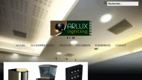 What Arlux-lighting.fr website looked like in 2017 (6 years ago)