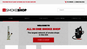 What Allin1smokeshop.com website looked like in 2017 (6 years ago)