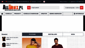 What Alldrux.pl website looked like in 2017 (7 years ago)