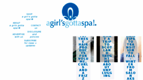 What Agirlsgottaspa.com website looked like in 2017 (6 years ago)