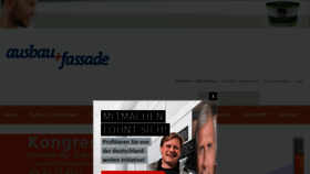 What Ausbauundfassade.de website looked like in 2017 (6 years ago)