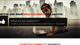 What Agnitio.in website looked like in 2017 (6 years ago)
