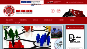 What Ankahed.org.tr website looked like in 2017 (6 years ago)