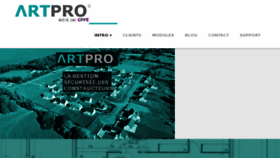What Artpro-cppe.com website looked like in 2017 (6 years ago)